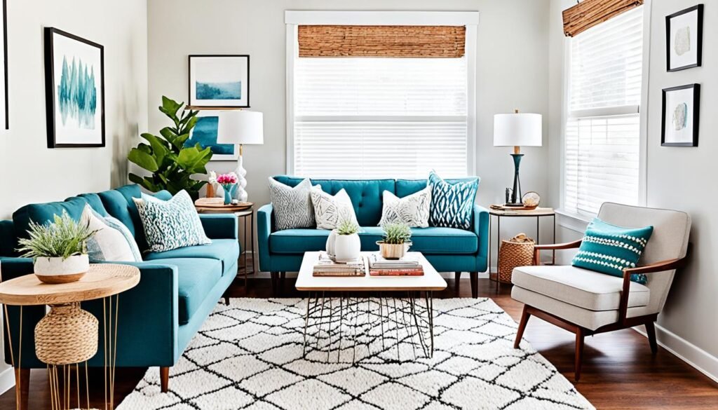 affordable small living room makeover after