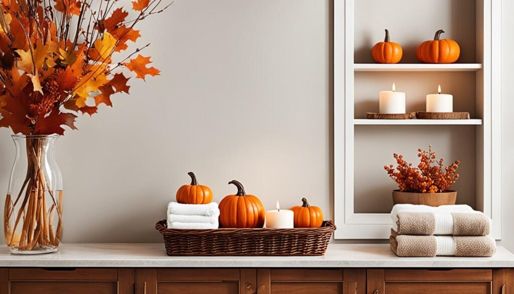 fall bathroom decor ideas