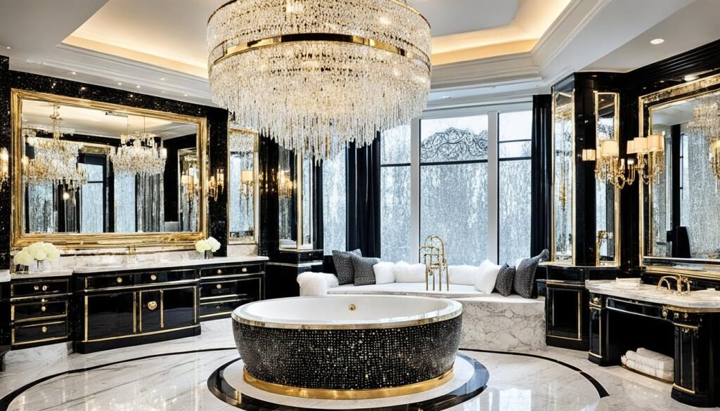 glam bathroom ideas